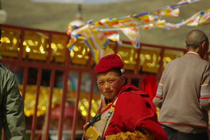 ラルンガルゴンパ：チベット小僧が撮った (4)_R