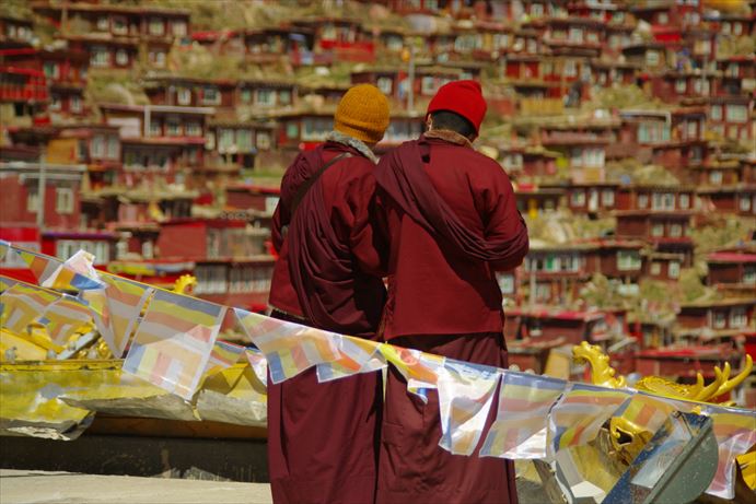 ラルンガルゴンパ：チベット小僧が撮った (26)_R