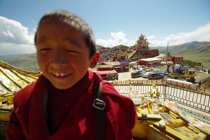 ラルンガルゴンパ：チベット小僧が撮った (38)_R