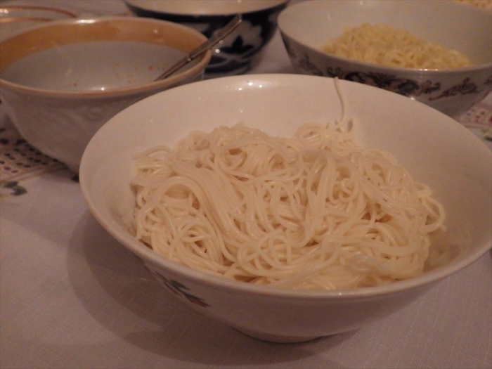 夜ご飯はおそうめｎ (2)
