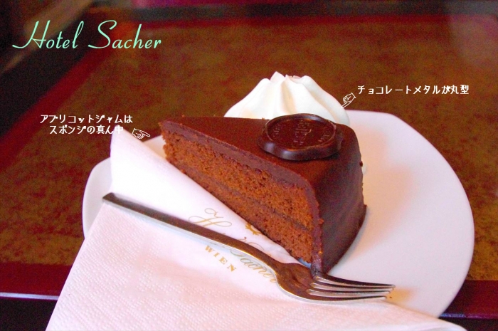 ザッハー 加工