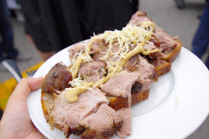 オクトーバーフェスト？で食べ歩き (11)