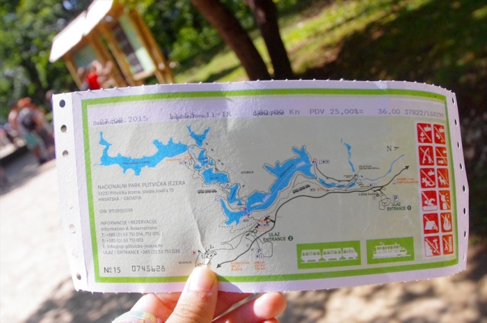 プリトヴィツェ湖群国立公園チケット (1)