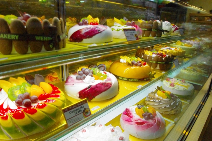 モンゴルのケーキ