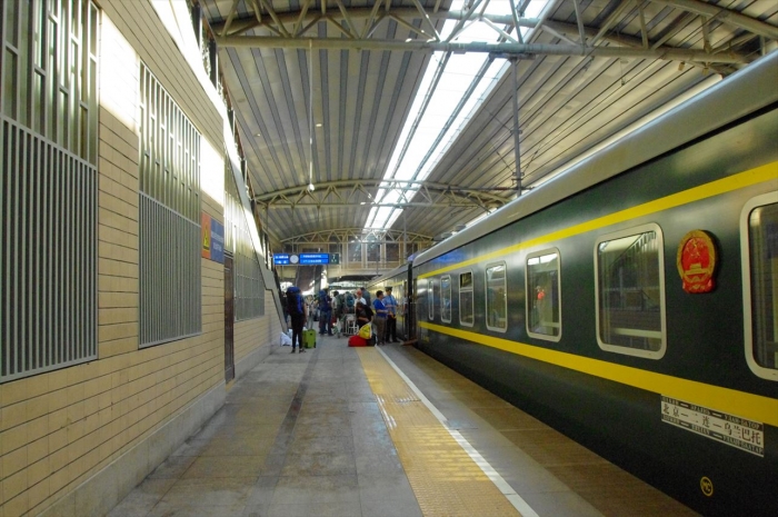 北京駅到着 (2)