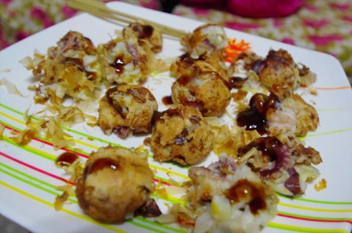 カイロでたこ焼き