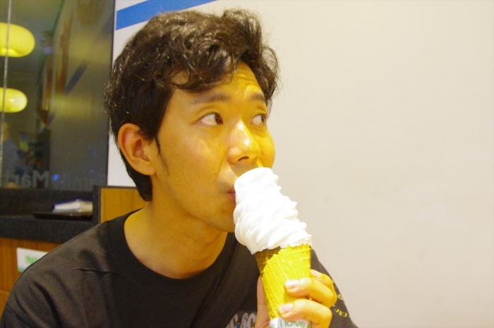ファミリーマートのソフトクリーム (8)